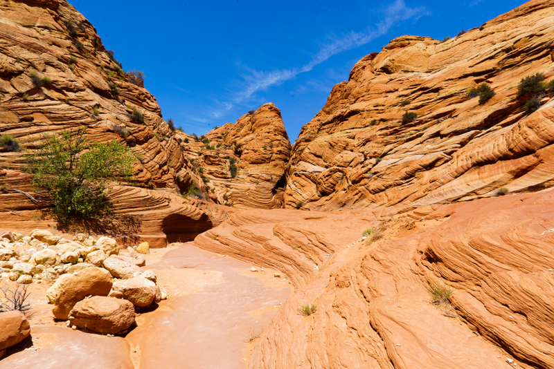 Astounding rock formations abound a Paria Canyon - Vermilion Cliffs, Arizona.